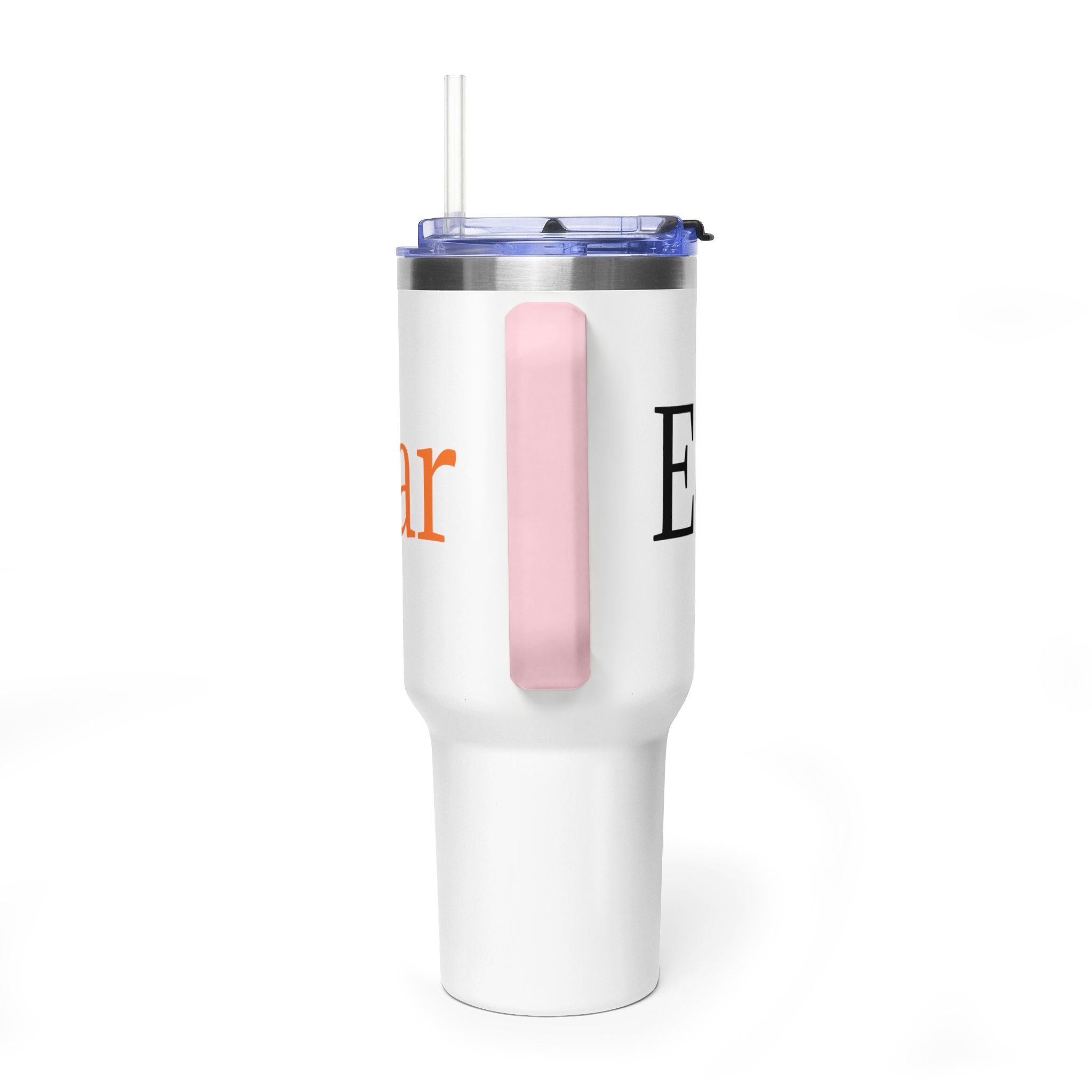 40oz Vacuum Thermal Tumbler with convenient carrying handle