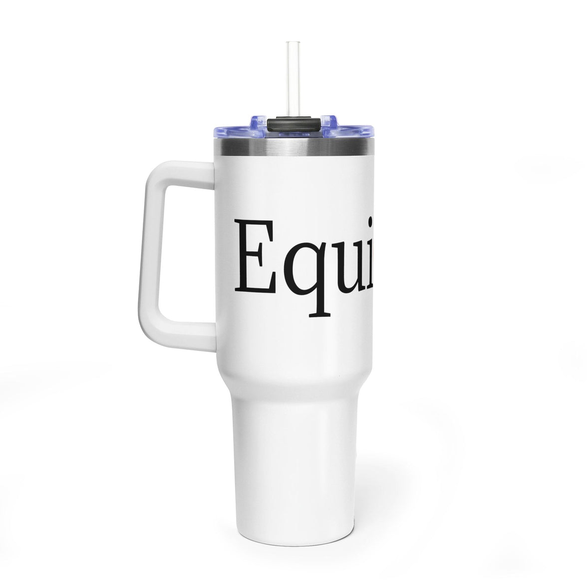 40oz Vacuum Thermal Tumbler with convenient carrying handle