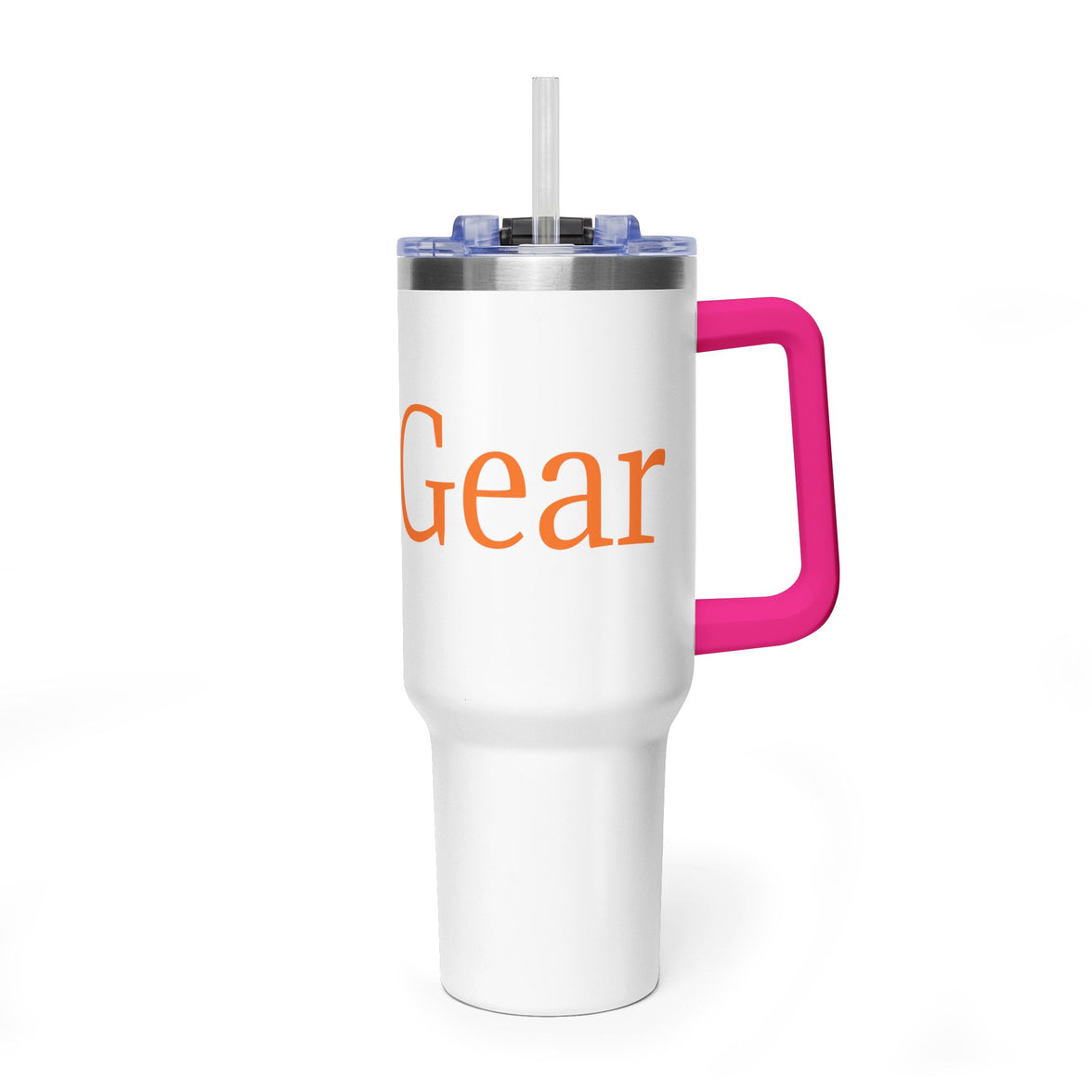 40oz Vacuum Thermal Tumbler with convenient carrying handle