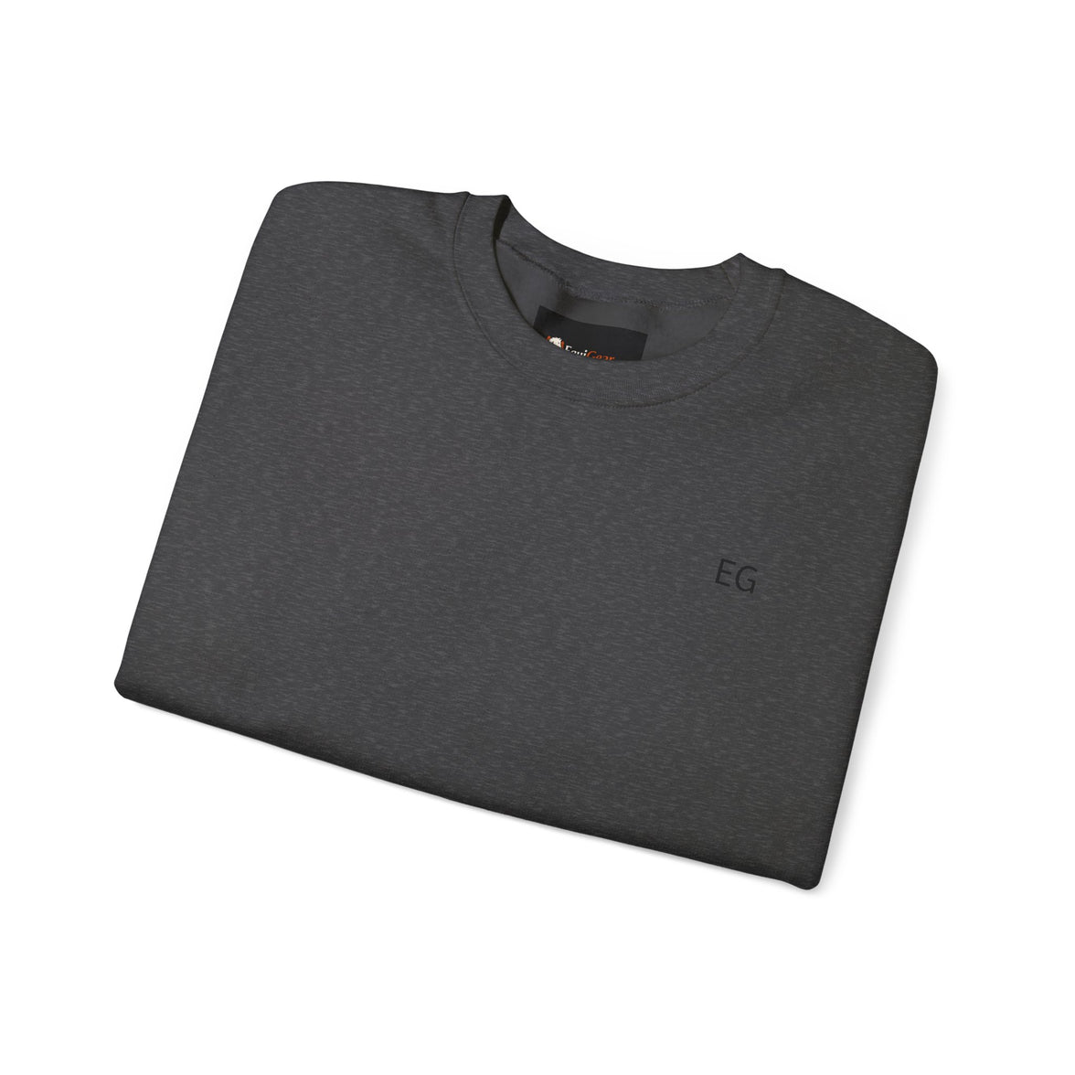 Heavy Blend Crewneck Sweatshirt with crew neckline