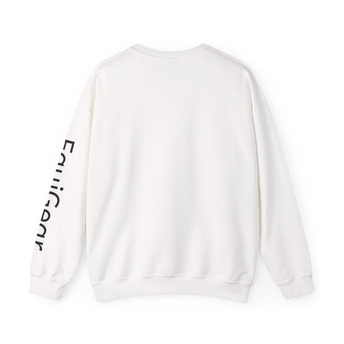 Heavy Blend Crewneck Sweatshirt ribbed cuffs and collar