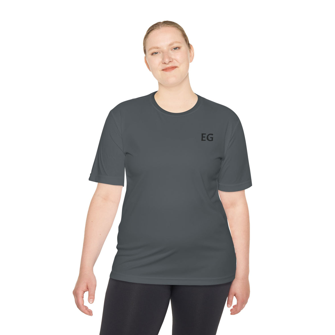 Unisex Moisture Wicking Tee with breathable polyester fabric
