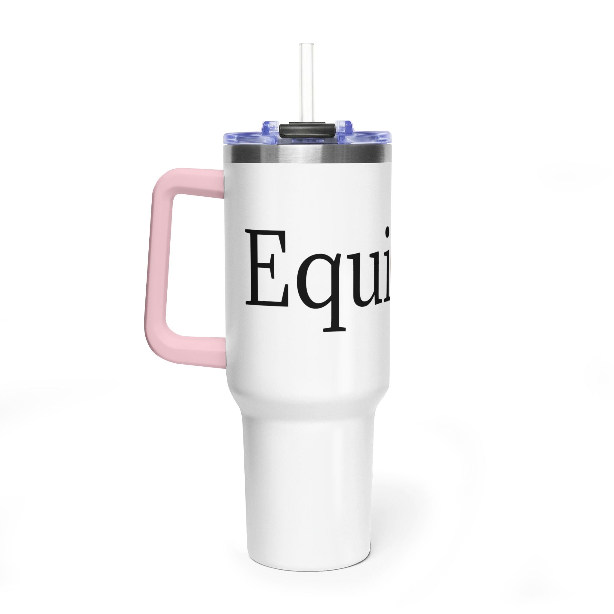 40oz Vacuum Thermal Tumbler with convenient carrying handle