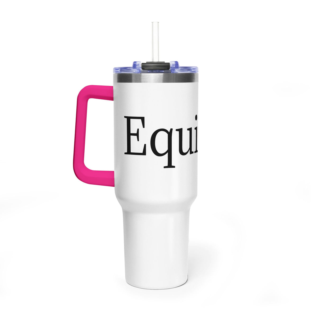 40oz Vacuum Thermal Tumbler with convenient carrying handle
