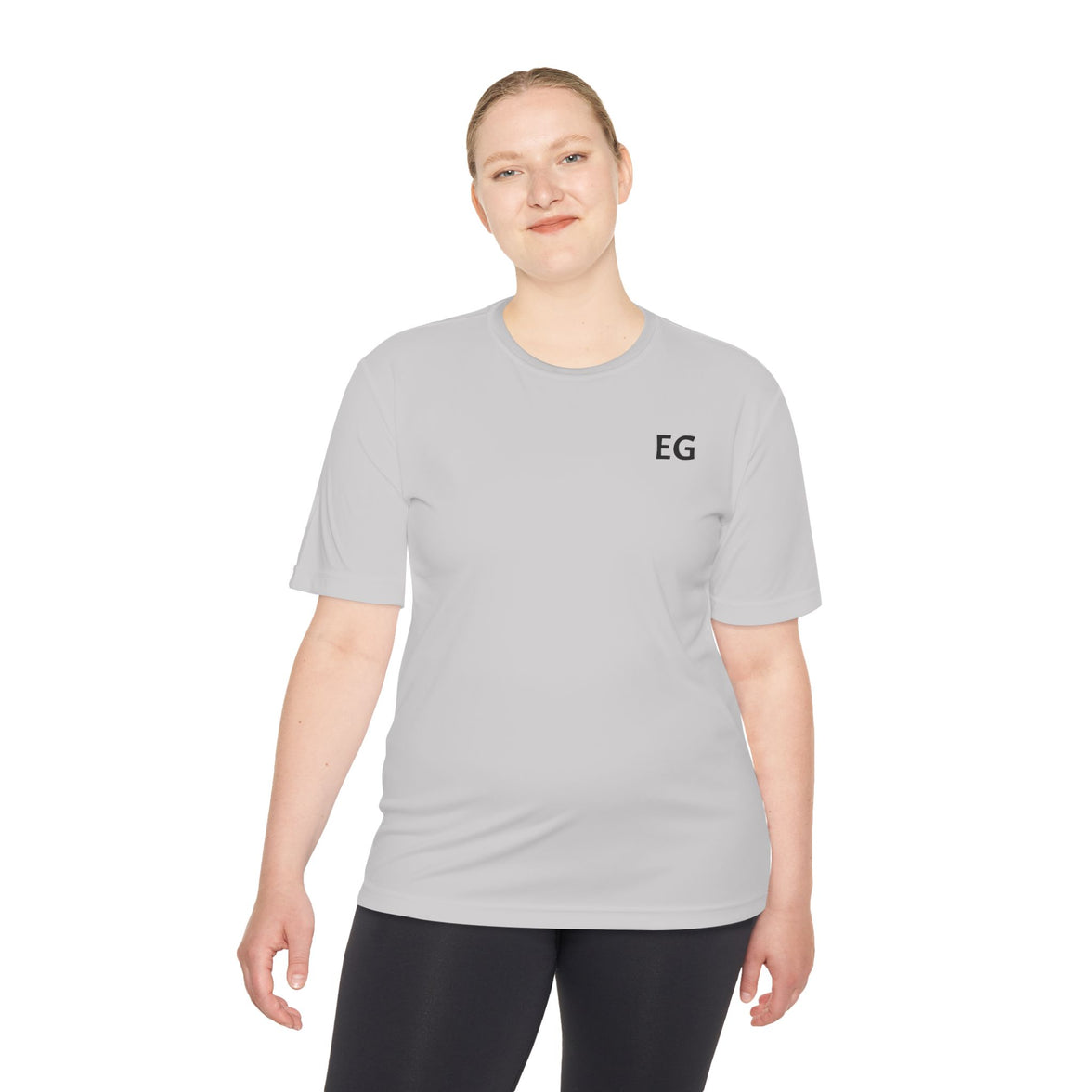 Unisex Moisture Wicking Tee with breathable polyester fabric