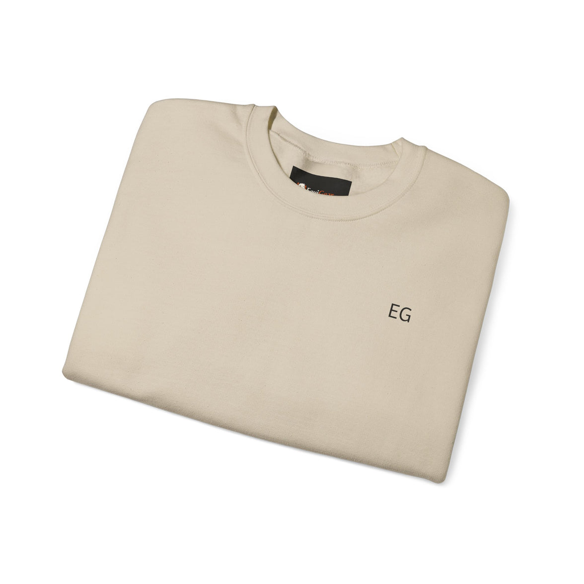 Heavy Blend Crewneck Sweatshirt embroidery customization