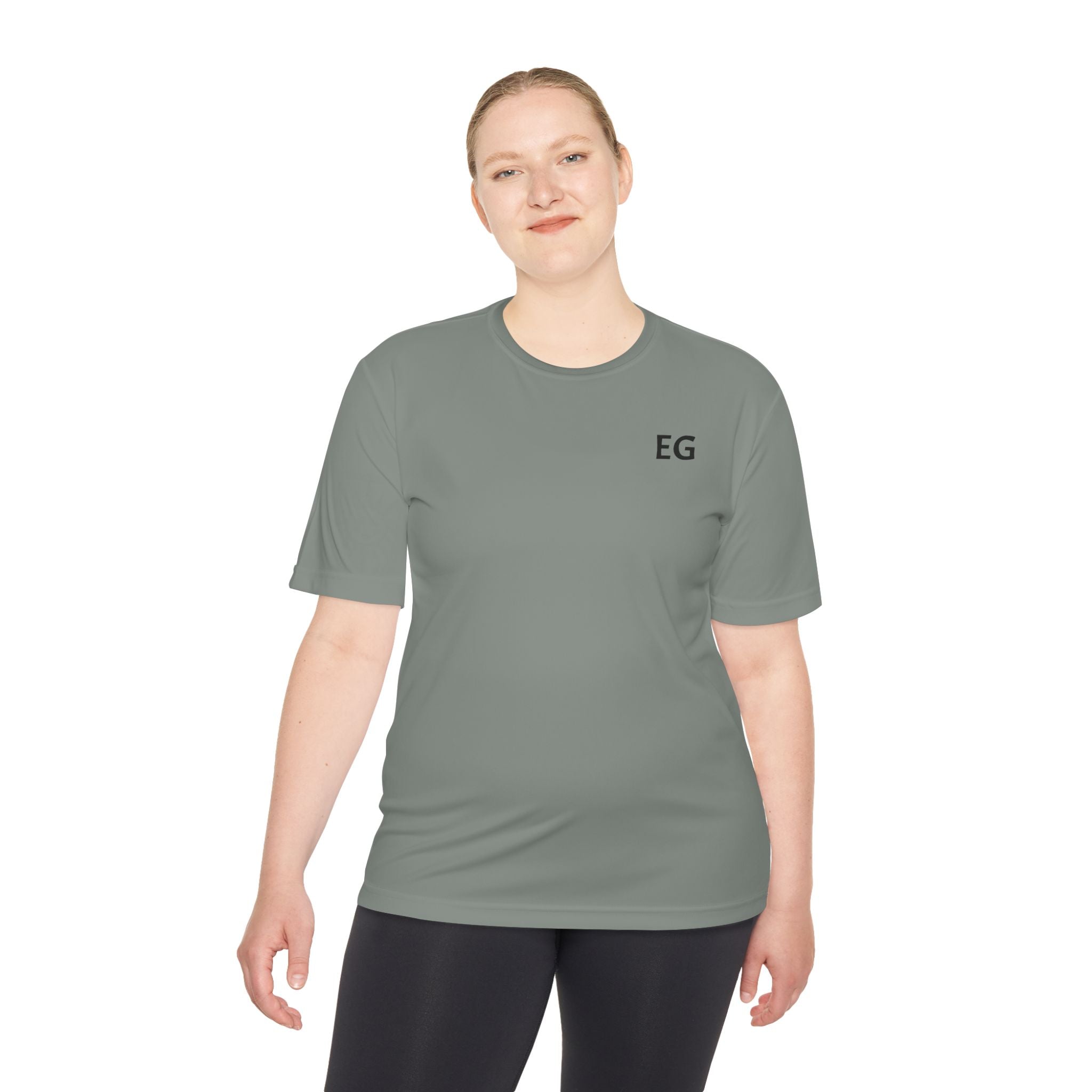 Unisex Moisture Wicking Tee with breathable polyester fabric