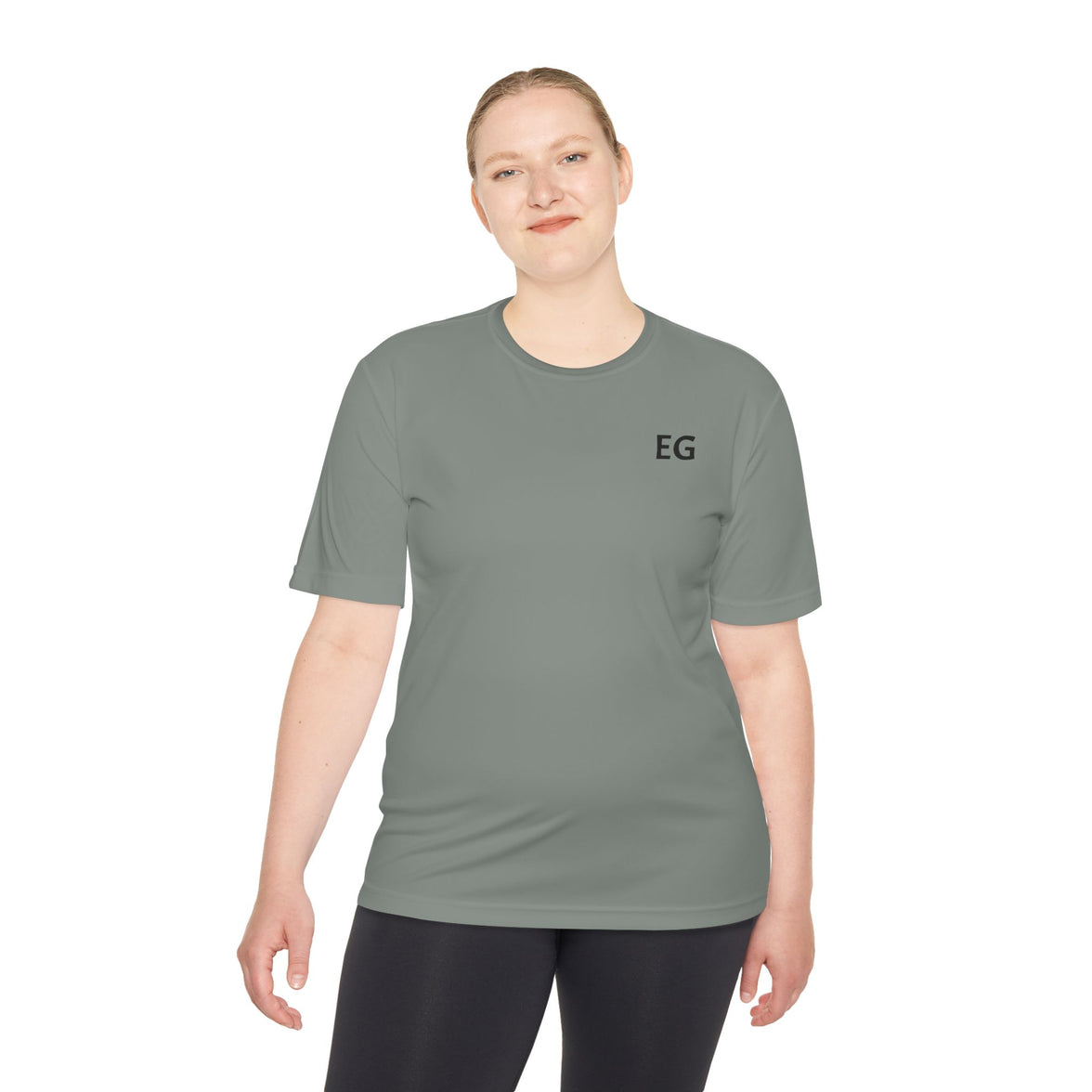 Unisex Moisture Wicking Tee with breathable polyester fabric