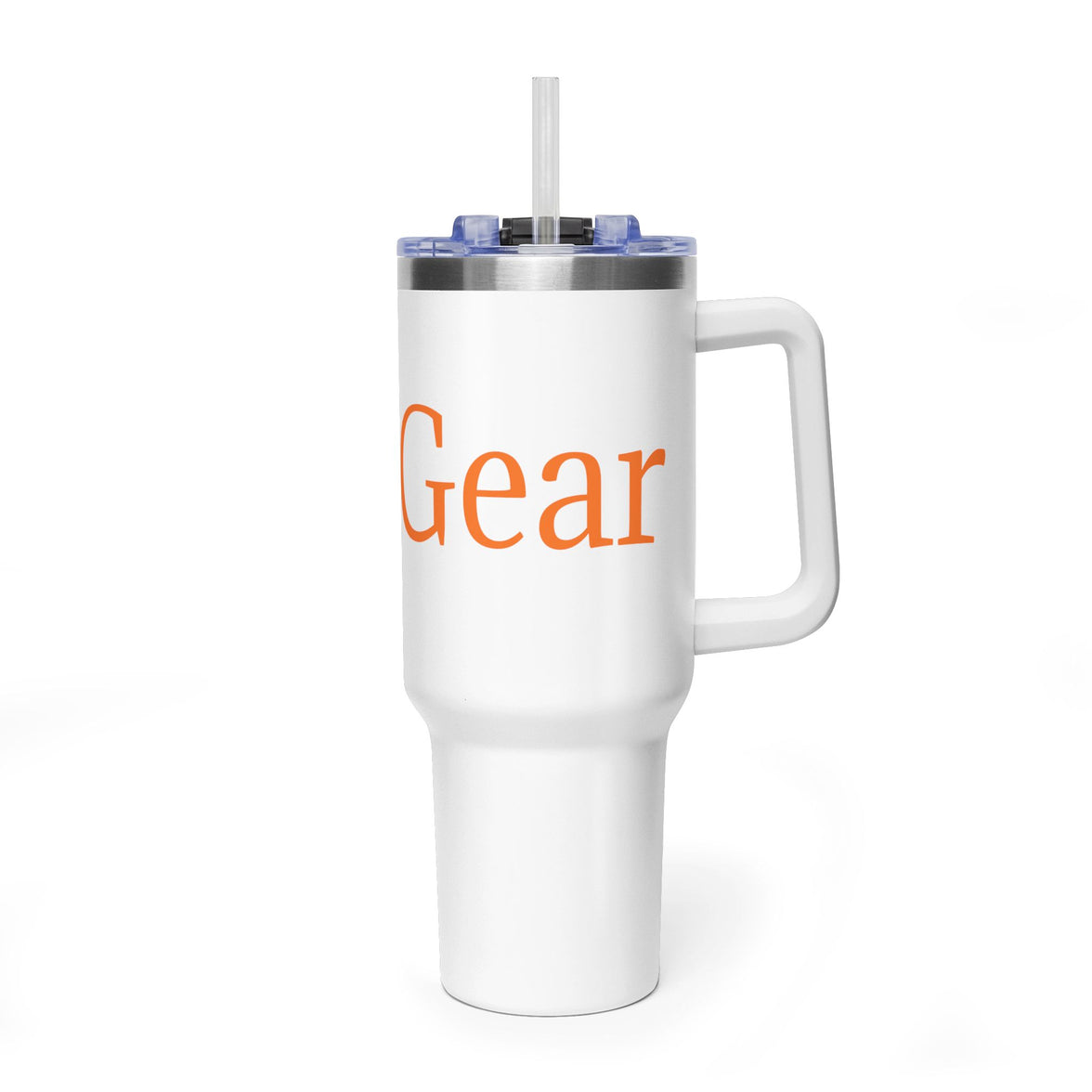 40oz Vacuum Thermal Tumbler with convenient carrying handle