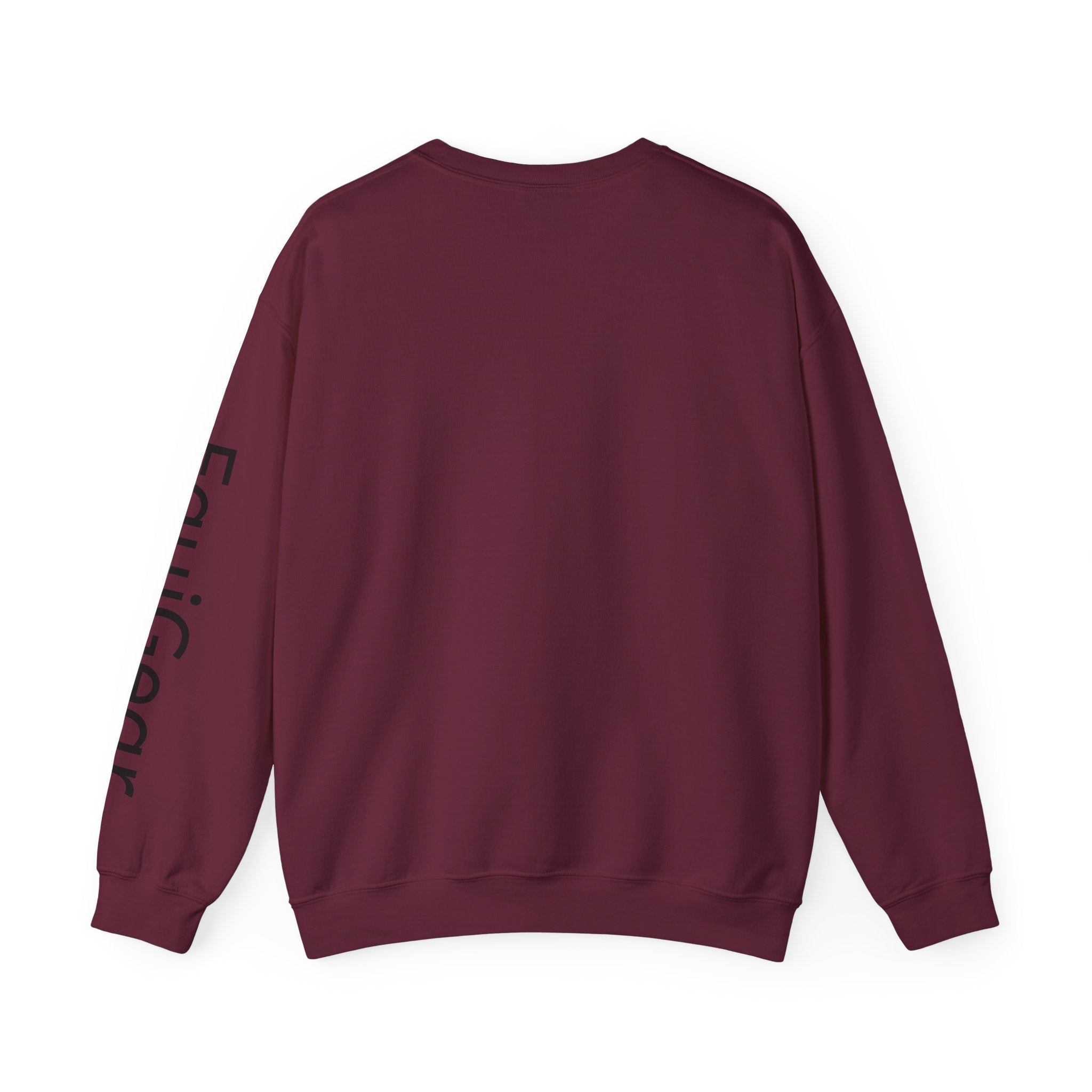 Heavy Blend Crewneck Sweatshirt with crew neckline