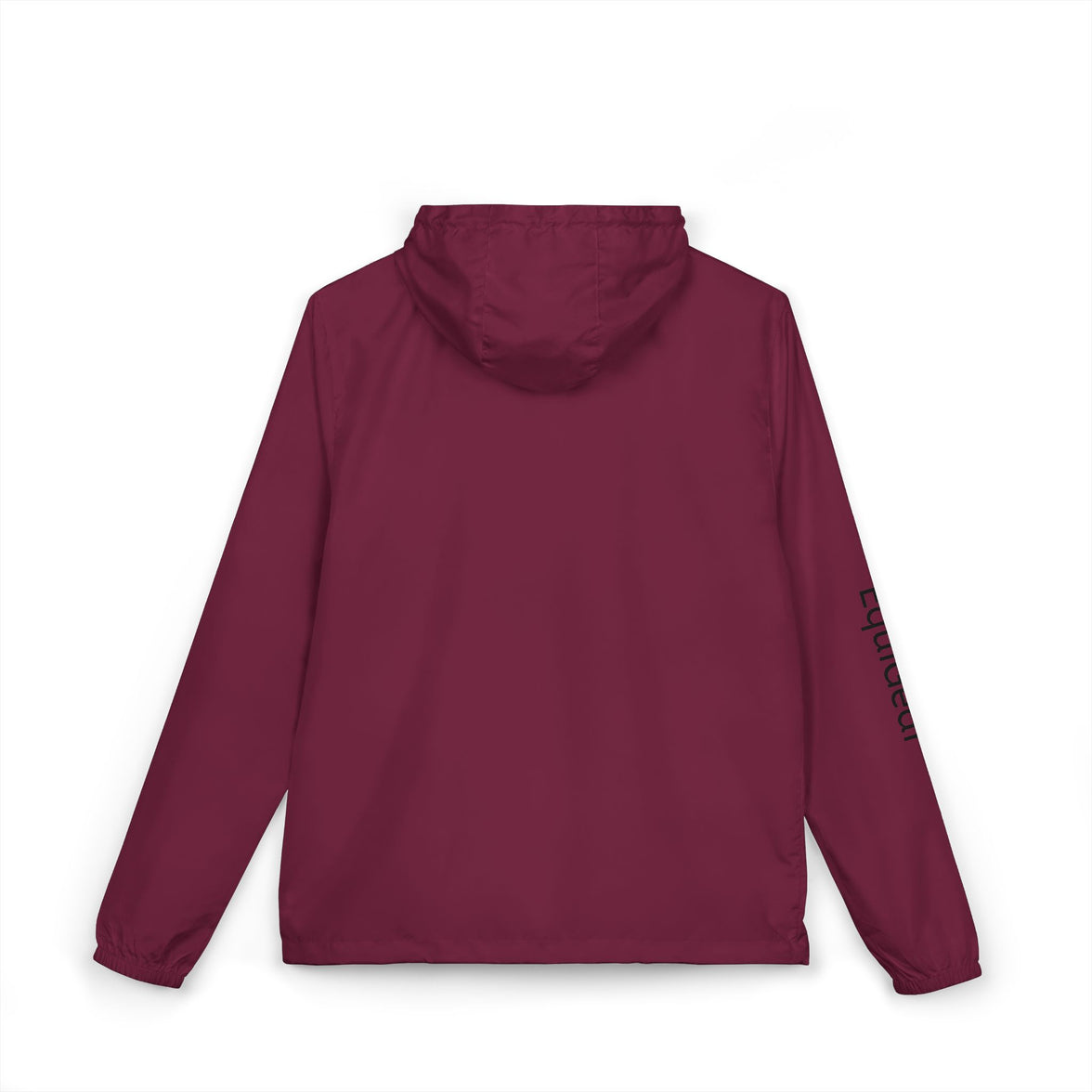 Unisex Full-Zip Windbreaker Jacket with mesh-lined hood