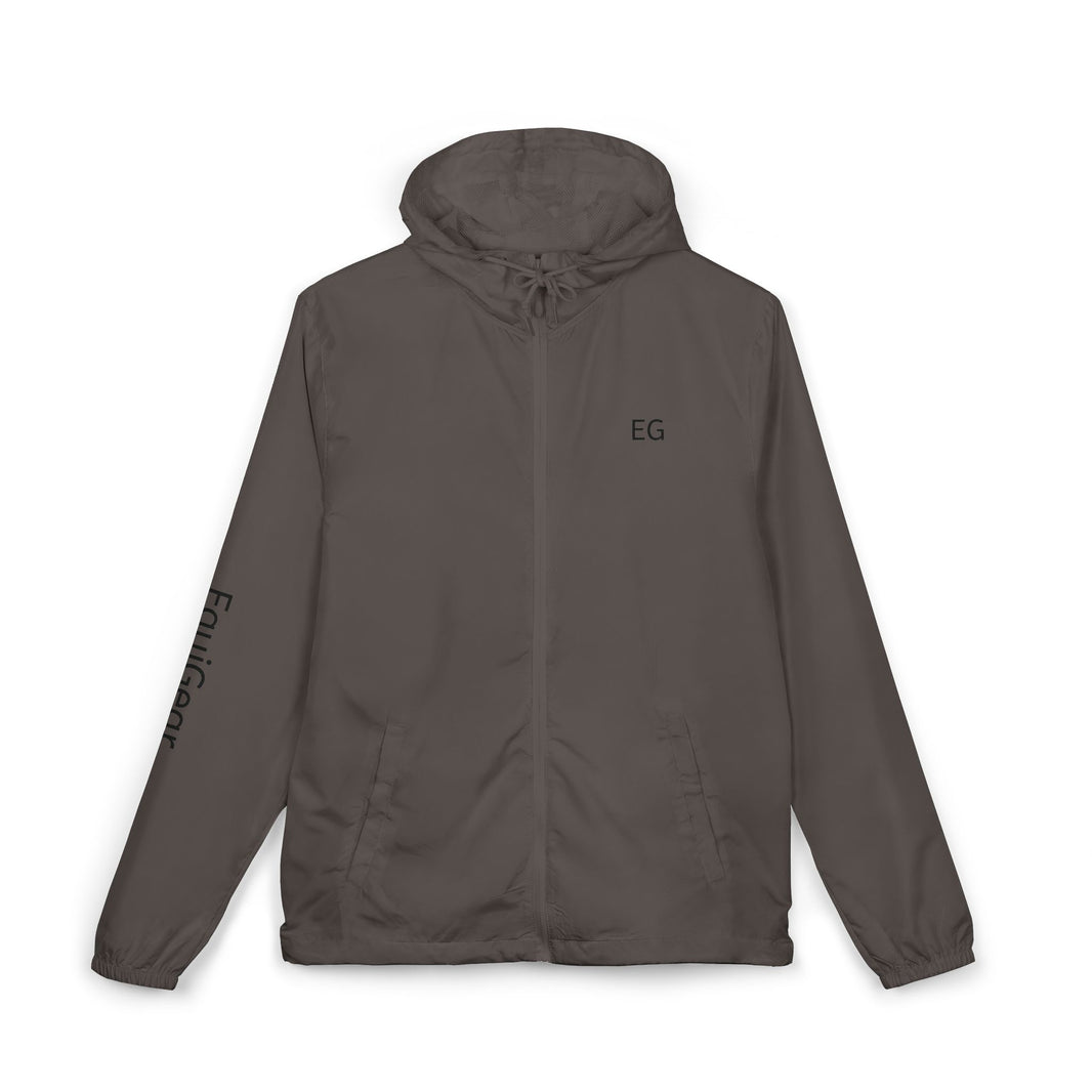 Unisex Full-Zip Windbreaker Jacket with side pockets